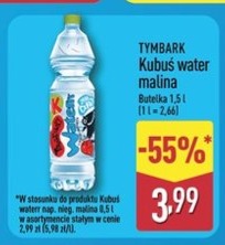 Woda Kubuś malina