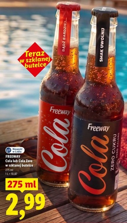 Napój gazowany cola