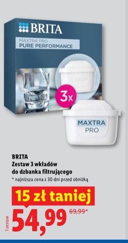 Zestaw 3 wkładów do dzbanka filtrującego