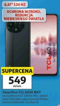 Smartfon TCL 60SE NXT