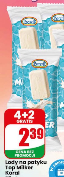 lody na patyku Top Milker klasyczny