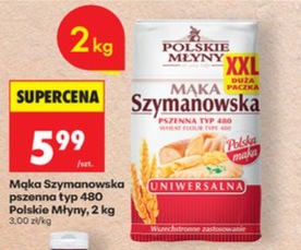 Mąka pszenna typ 480 uniwersalna