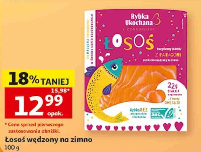 Łosoś wędzony na zimno