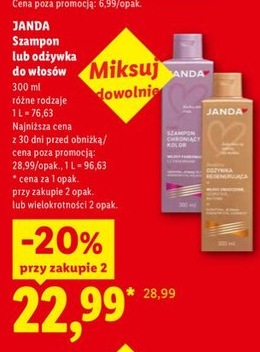 Szampon lub odżywka do włosów