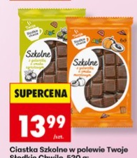 Ciastka Szkolne w polewie