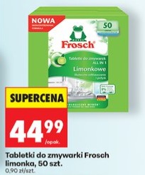Tabletki do zmywarki Limonka