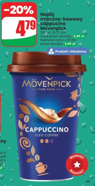 Napój mleczno-kawowy cappuccino