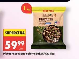 pistacje prażone solone