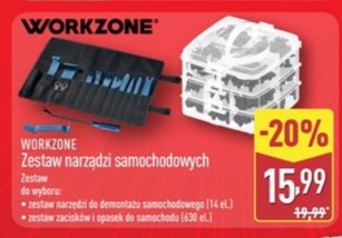 Zestaw narzędzi samochodowych