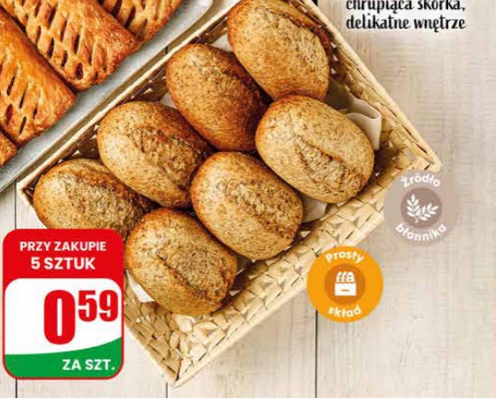 bułka paluch pszenny graham