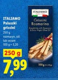 Paluszki grissini