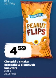 Chrupki o smaku orzeszków ziemnych