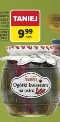 Ogórki kwaszone na ostro