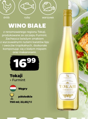 Wino białe półsłodkie