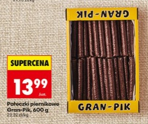 Paluszki piernikowe