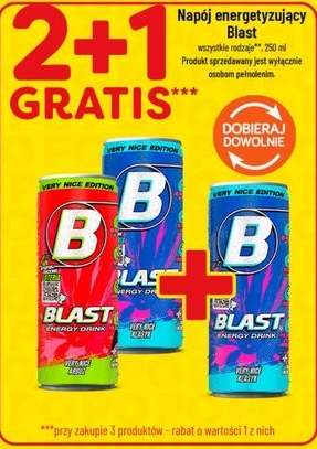 Napój energetyzujący Blast