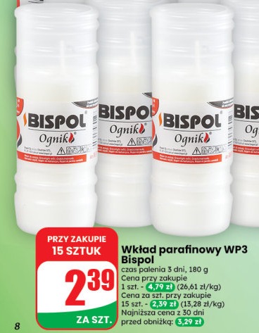 Wkład parafinowy WP3
