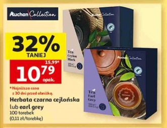 Herbata czarna cejlońska lub earl grey