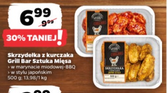 Skrzydełka z kurczaka w marynacie miodowej-bbq