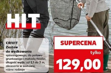 zestaw do wędkowania spinningowego