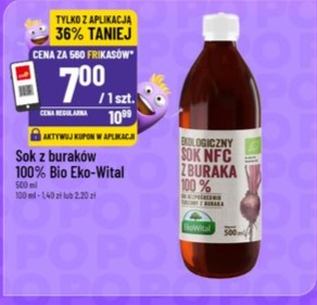 Sok z buraków 100% Bio