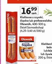 Kiełbasa z szynki, śląska lub podwawelska