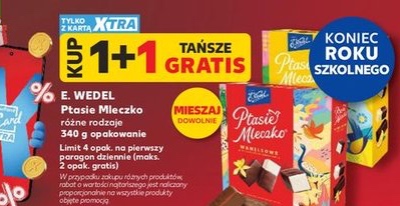 ptasie mleczko różne rodzaje