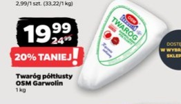 Twaróg półtłusty