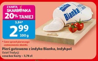 Pierś gotowana z indyka