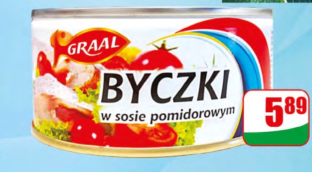 Byczki w sosie pomidorowym