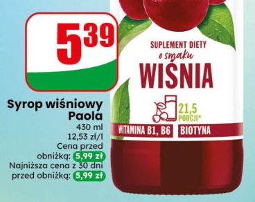 Syrop wiśniowy