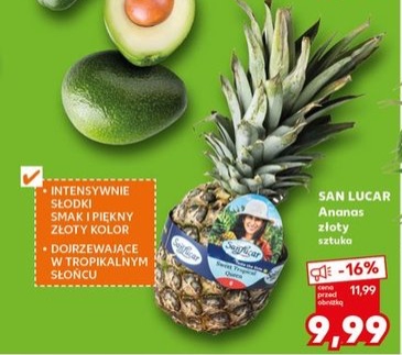 ananas złoty