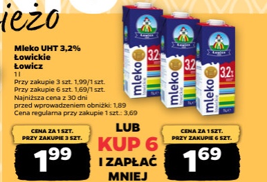 mleko UHT 3,2%