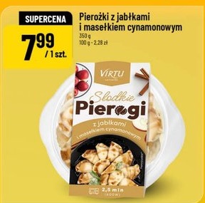 Pierożki z jabłkami i masełkiem cynamonowym