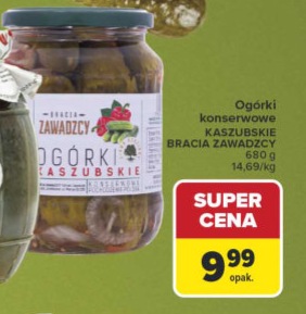 Ogórki konserwowe kaszubskie