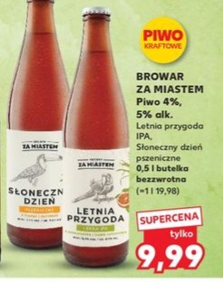 Piwo 4%, 5% alk.