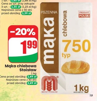 Mąka chlebowa pszenna typ 750