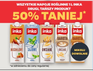 wszystkie napoje roślinne