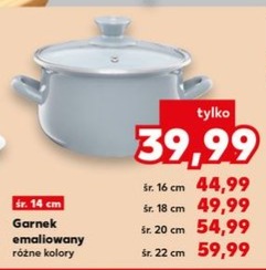 Garnek emaliowany