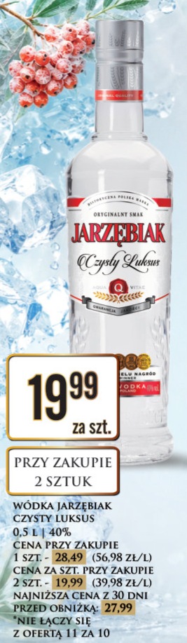 wódka czysty luksus