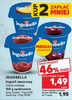 jogurt owocowy różne rodzaje