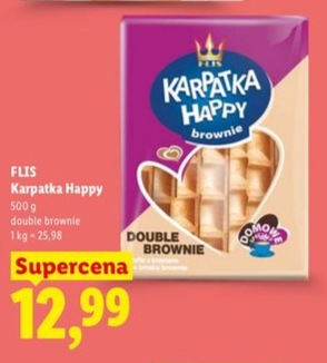 Wafle Karpatka Happy double brownie