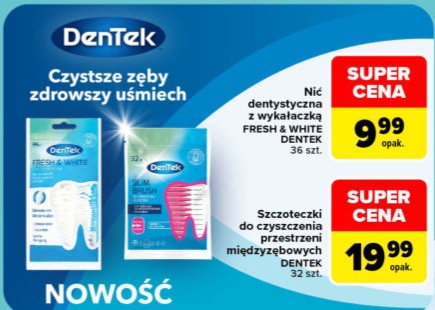 Nić dentystyczna z wykałaczką