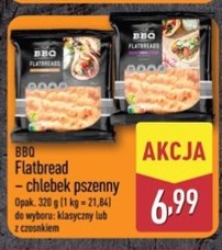 Chlebek pszenny flatbread