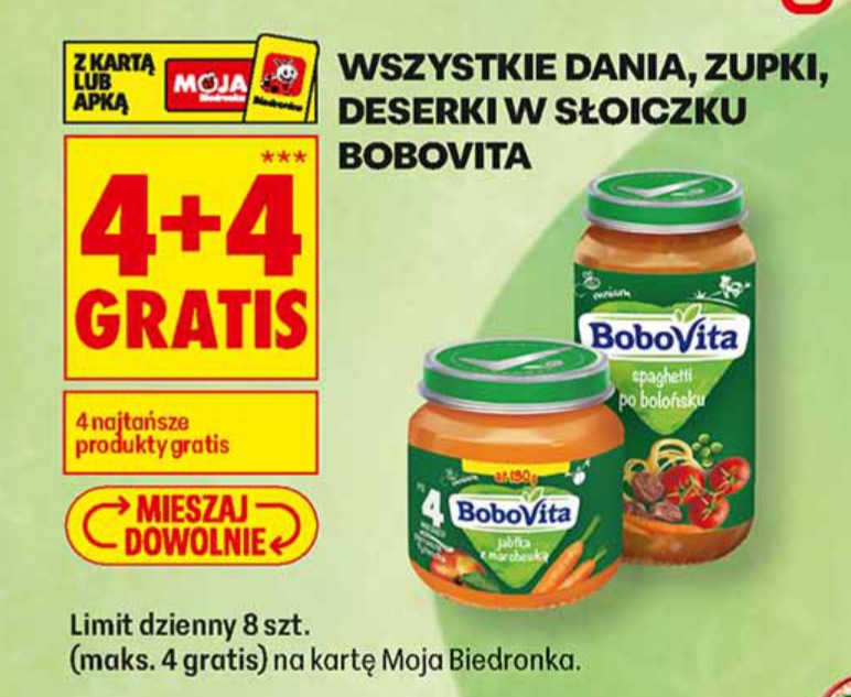 Wszystkie dania, zupki i deserki w słoiczkach