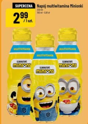 Napój multiwitamina Minionki