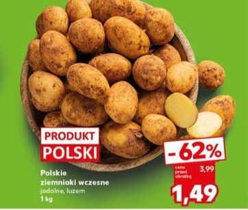 ziemniaki wczesne