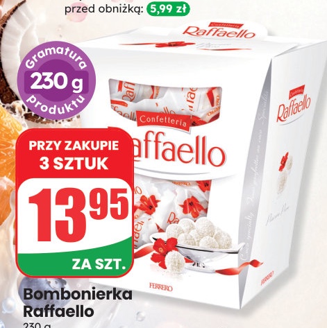 bombonierka Raffaello