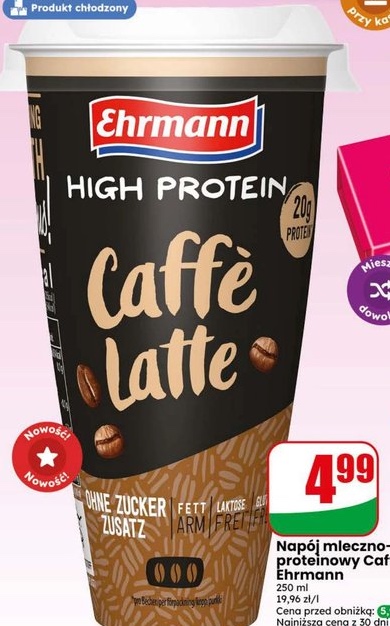Napój mleczno-kawowy proteinowy Caffè Latte