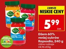 Dżem 60% mniej cukrów